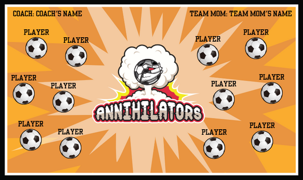 Annihilators - Soccer Banner