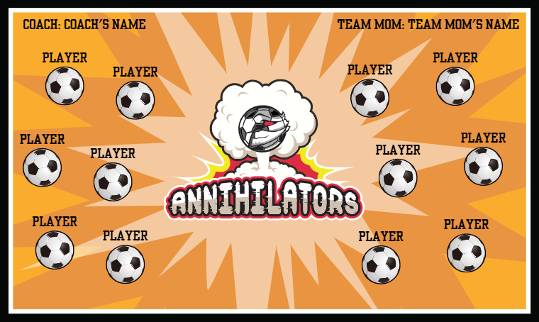 Annihilators - Soccer Banner