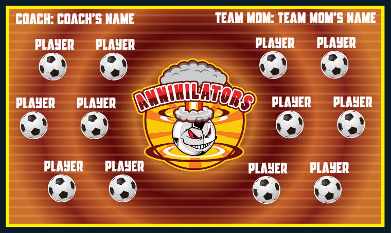 Annihilators - Soccer Banner