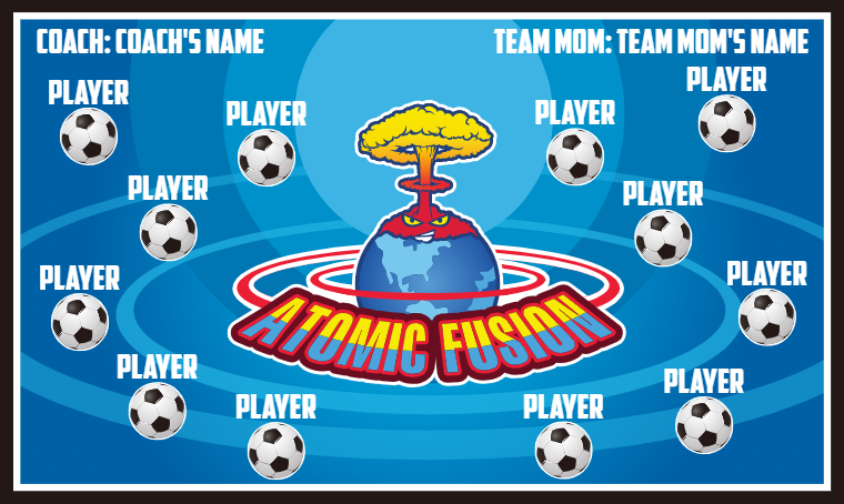 Atomic Fusion 2 - Soccer Banner