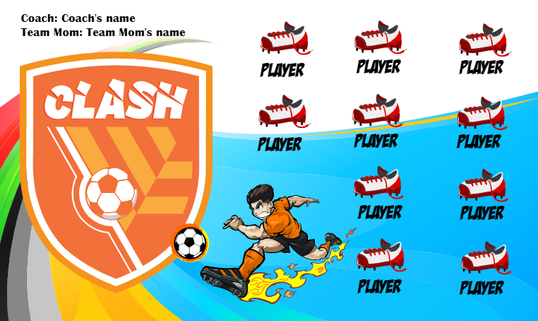 Clash - Soccer Banner