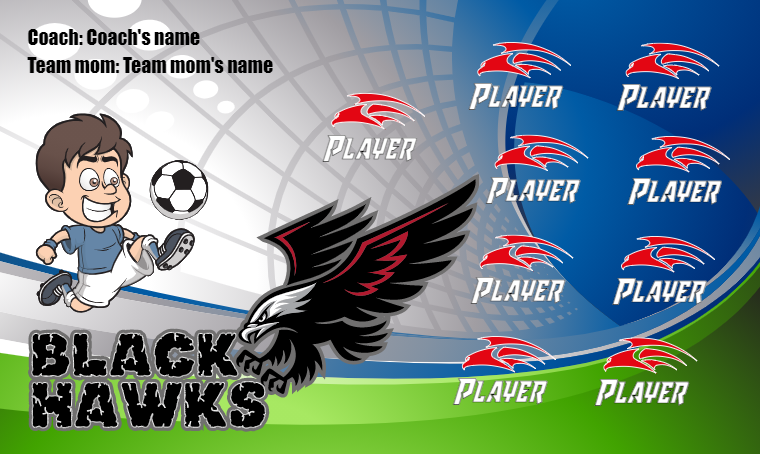 Black Haws 2 - Soccer Banner