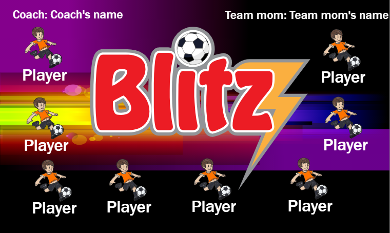 Blitz - Soccer Banner