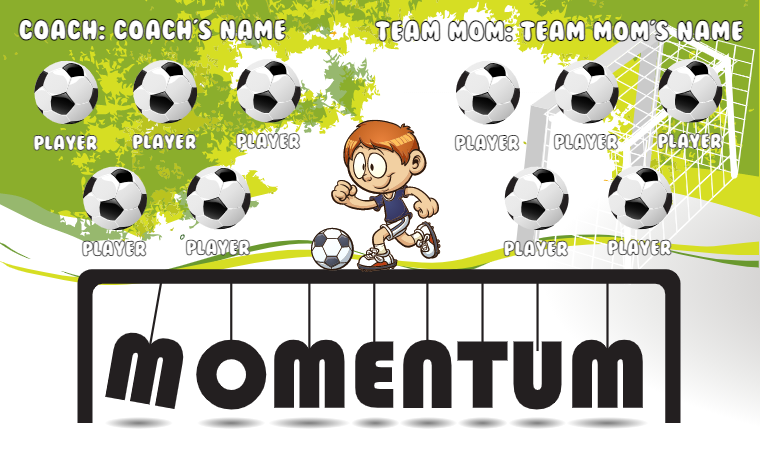 Monentum  - Soccer Banner