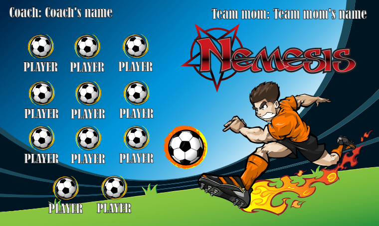 Nemesis - Soccer Banner