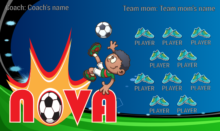 Nova - Soccer Banner