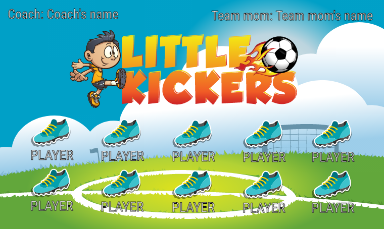 Little Kickers - Soccer Banner