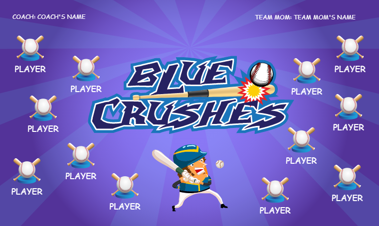 Blue Crush 2 - Softball Banner