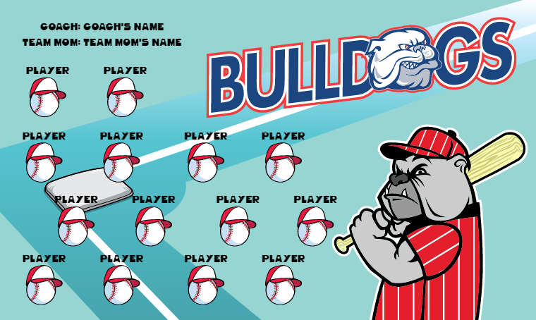 Bulldogs 2 - Softball Banner