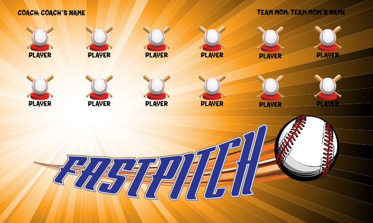 Pastpitch - Softball Banner