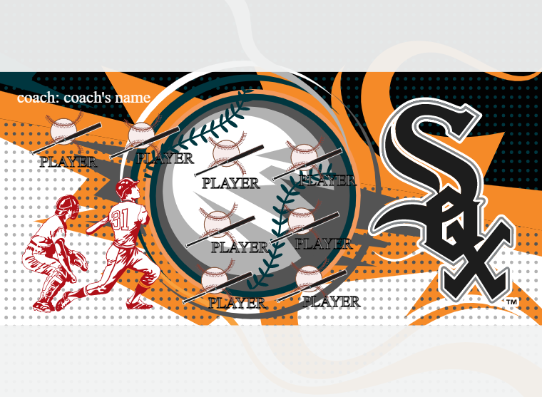 Chicago White SOX - Baseball - Pole Pocket Banner