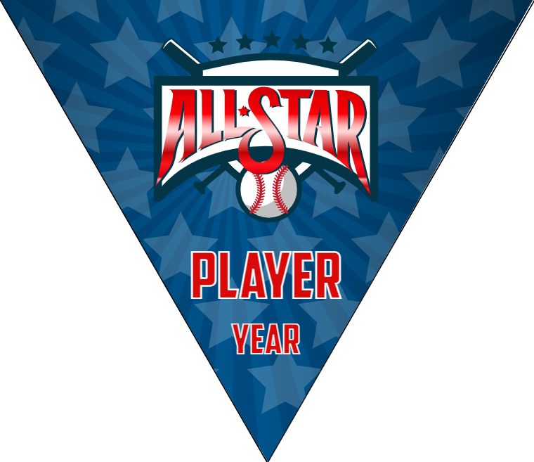 Allstar - Triangle Baseball Banners