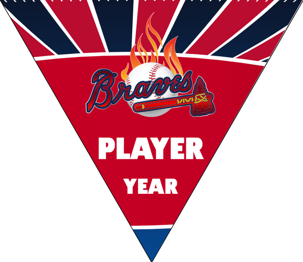 Braves - Triangle Baseball Banners