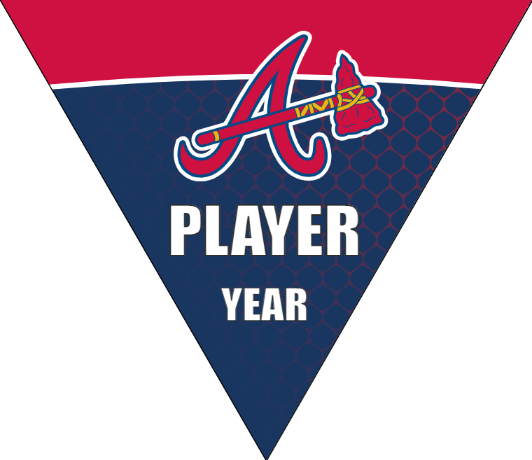 Atlanta Braves - Triangle Baseball Banners