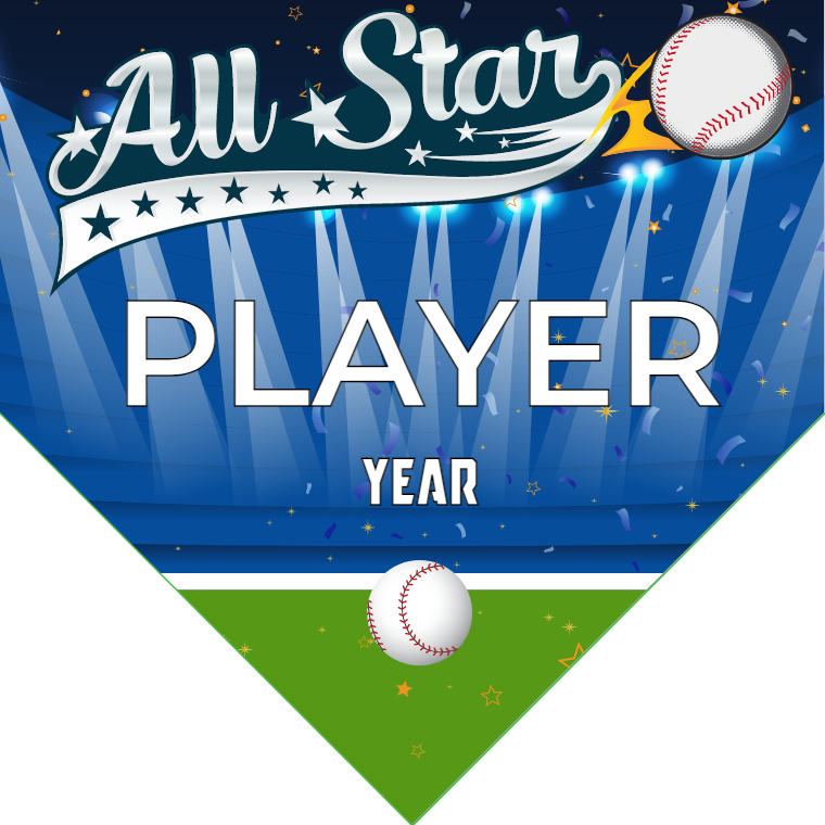 All Star 3 - Home Baseball Banners