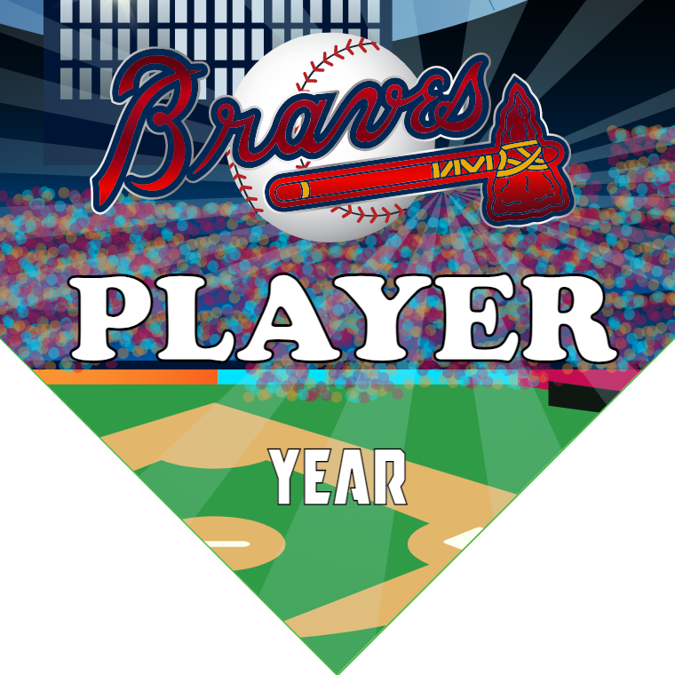 Braves 2 - Home Baseball Banners