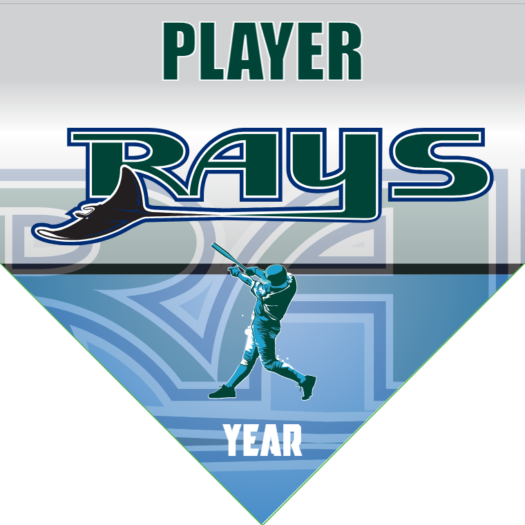 Rays 2 - Home Baseball Banners