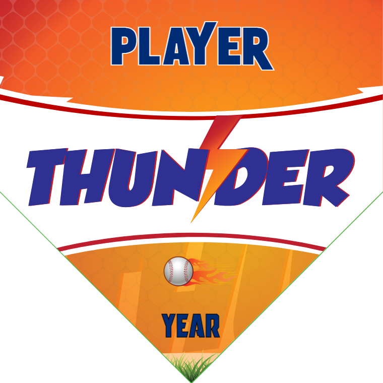 Thunder - Home Baseball Banners