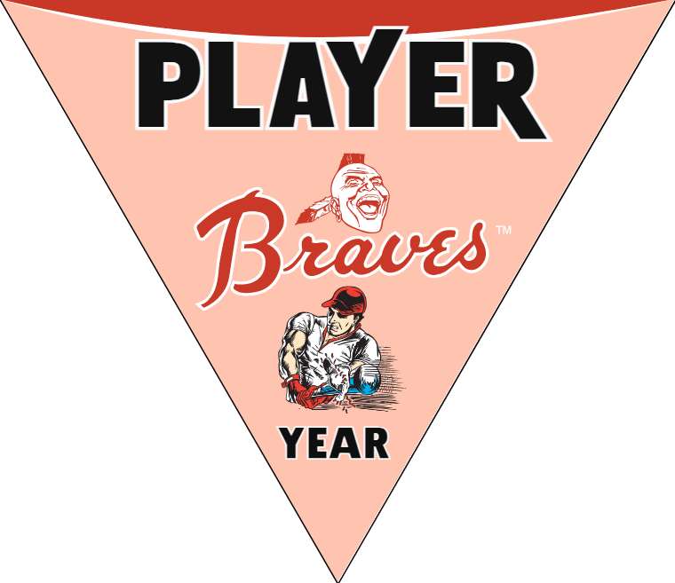 Braves 7 - Triangle Baseball Banners