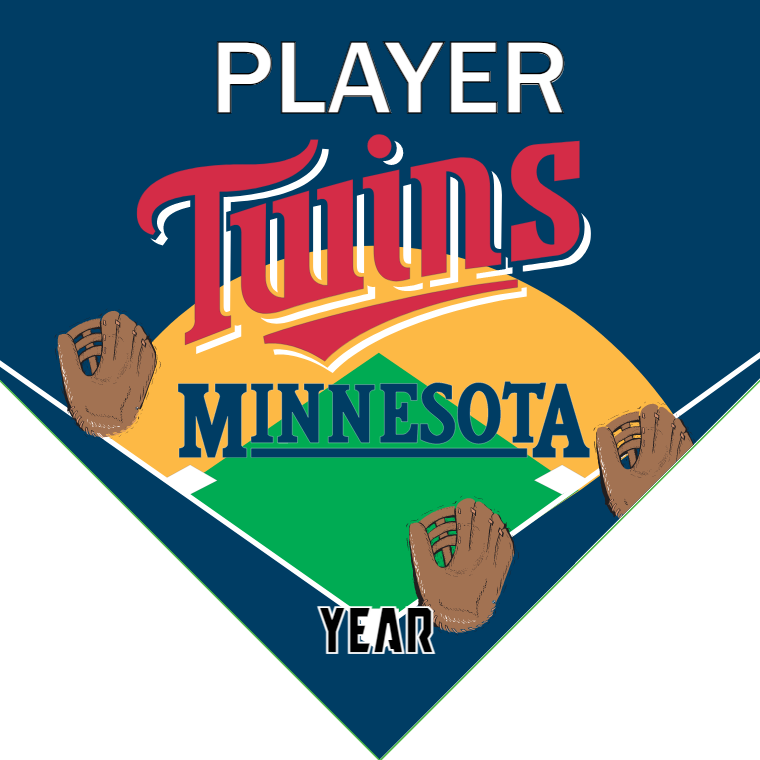 Twins 8 - Home Baseball Banners