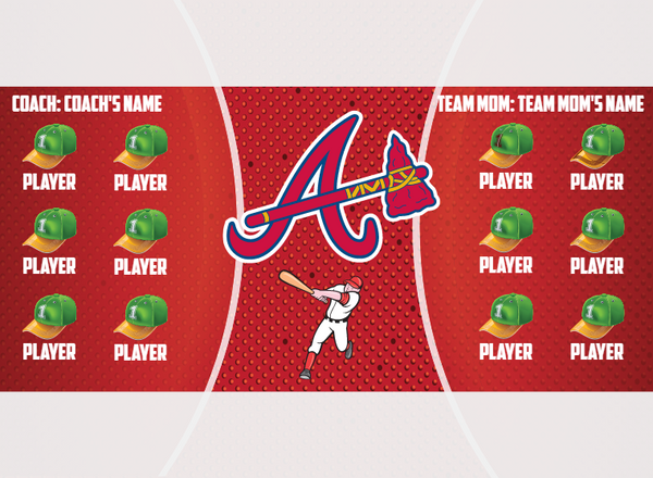Braves - Baseball - Pole Pocket Banner