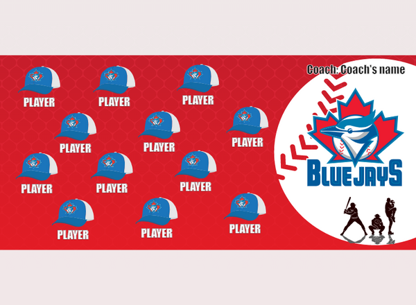 Blue Jays - Baseball - Pole Pocket Banner