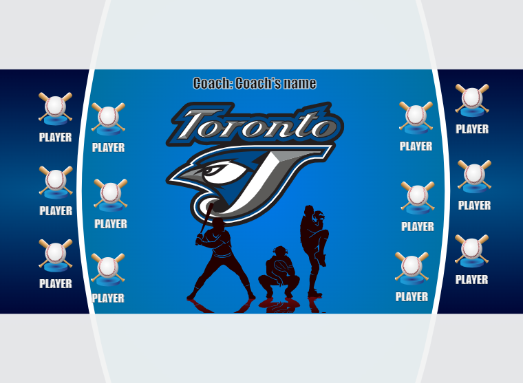 Toronto - Baseball - Pole Pocket Banner