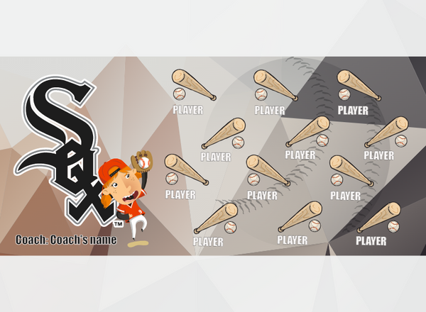 SOX - Baseball - Pole Pocket Banner
