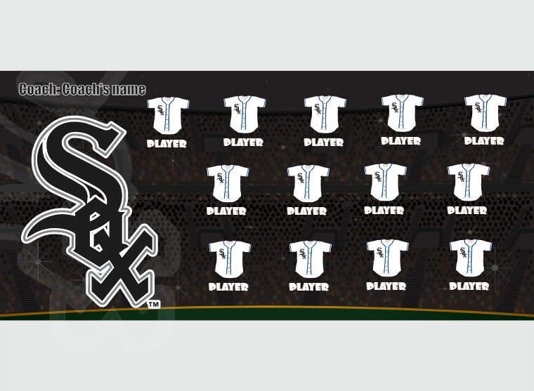 SOX - Baseball - Pole Pocket Banner