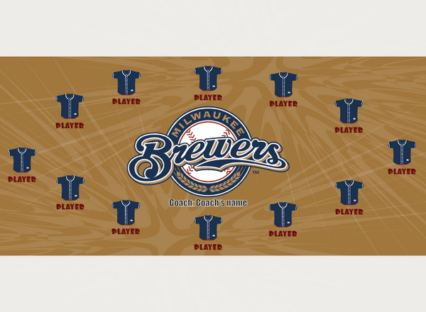 Brewers - Baseball - Pole Pocket Banner