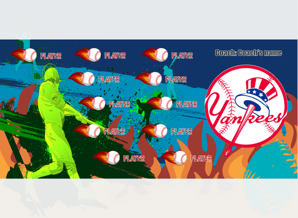 NEW York Yankees - Baseball - Pole Pocket Banner