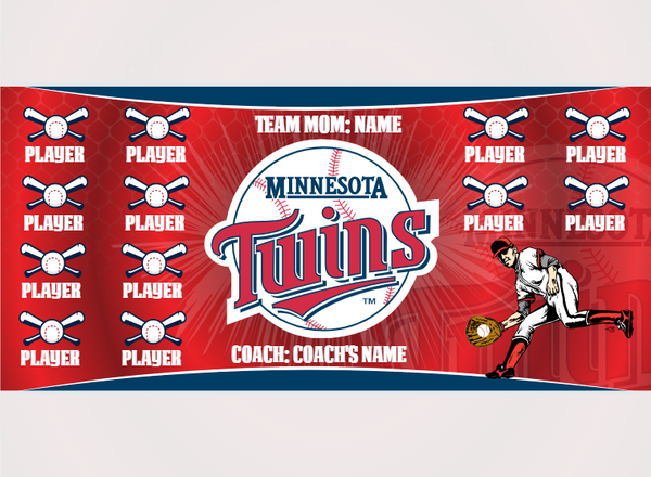 Twins - Baseball - Pole Pocket Banner