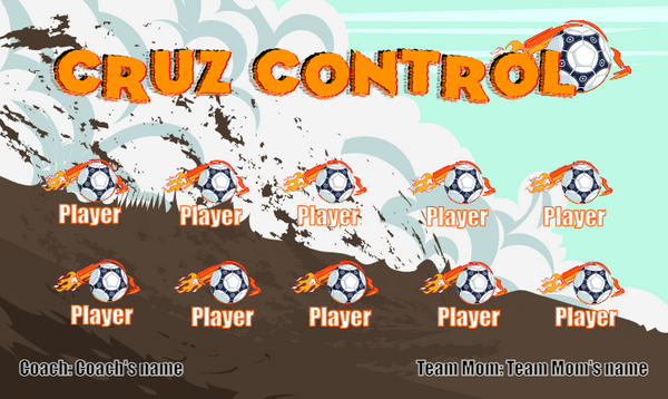 Cruz Control 2 - Soccer Banner