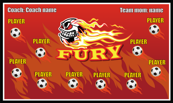 Fury 2 - Soccer Banner