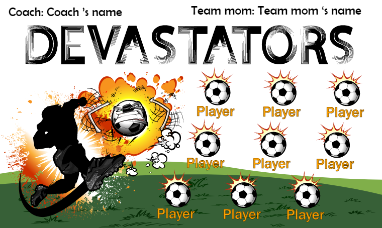 Destroyers 2 - Soccer Banner