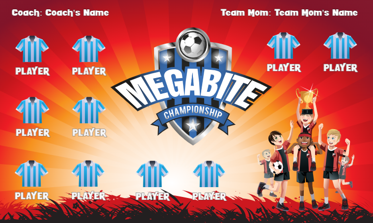 Megabite - Soccer Banner