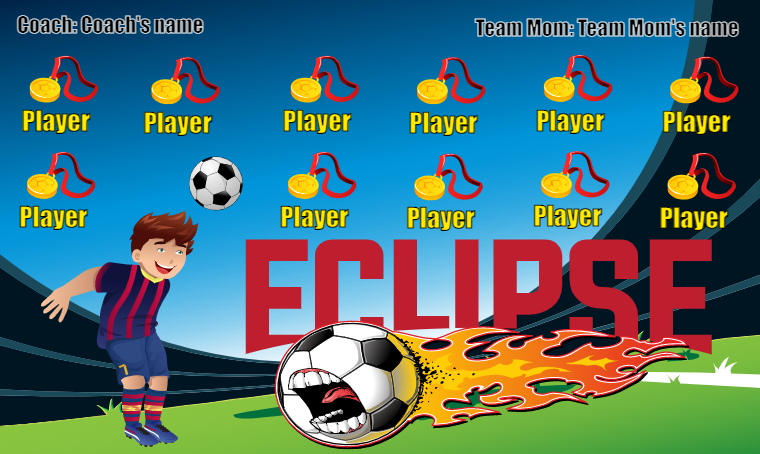 Eclipse - Soccer Banner