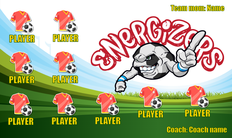 Energizers - Soccer Banner