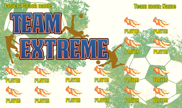 Team Extreme - Soccer Banner