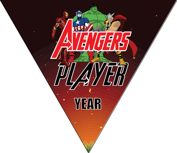 Avengers 5 - Triangle Soccer Banners