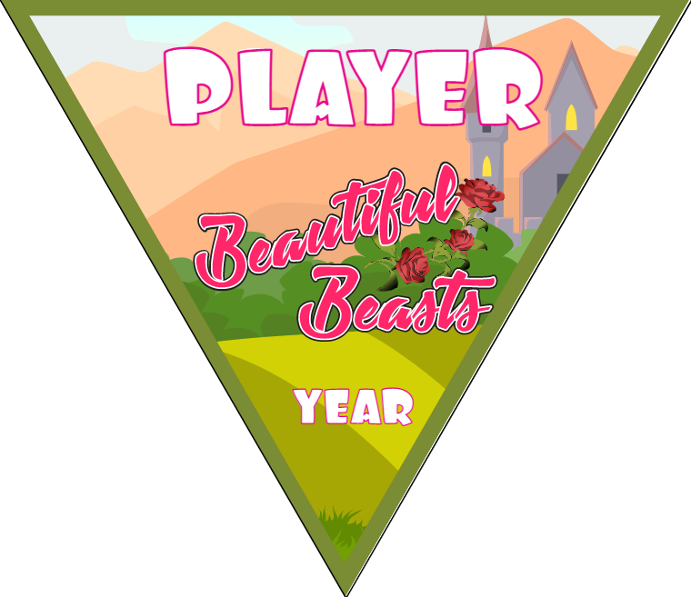 Beautiful Beasts - Triangle Soccer Banners