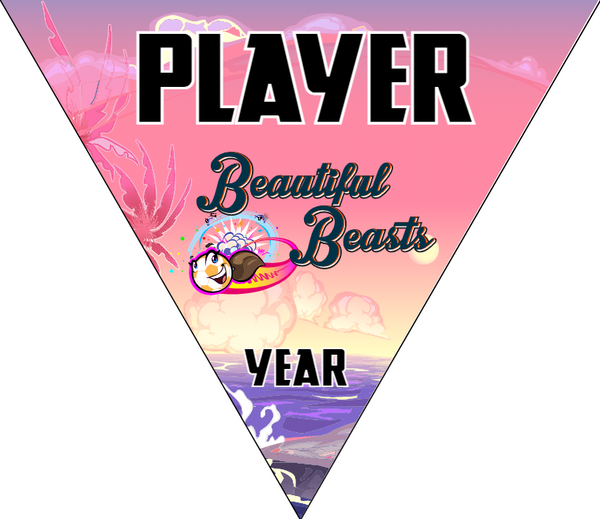 Beautiful Beasts 3 - Triangle Soccer Banners