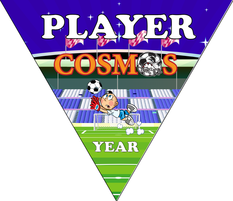 Cosmos - Triangle Soccer Banners