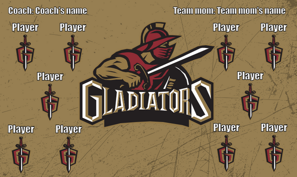 Gladiators - Soccer Banner