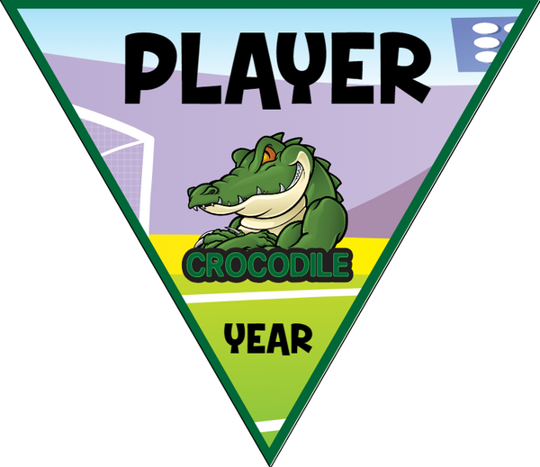Crocodlle - Triangle Soccer Banners