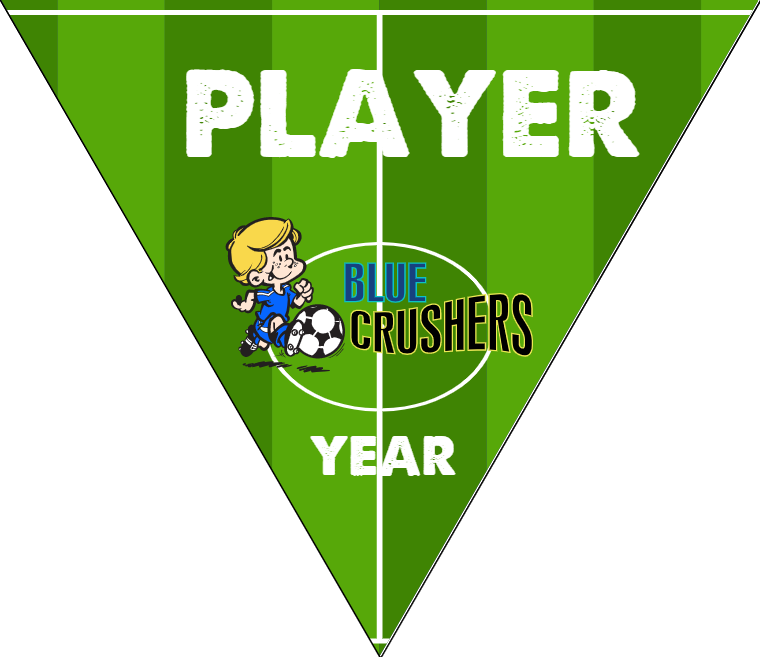 Blue Crushers - Triangle Soccer Banners