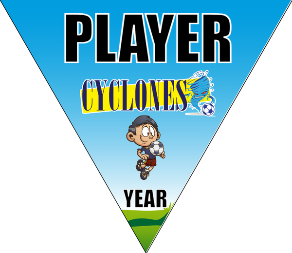 Cyclones - Triangle Soccer Banners