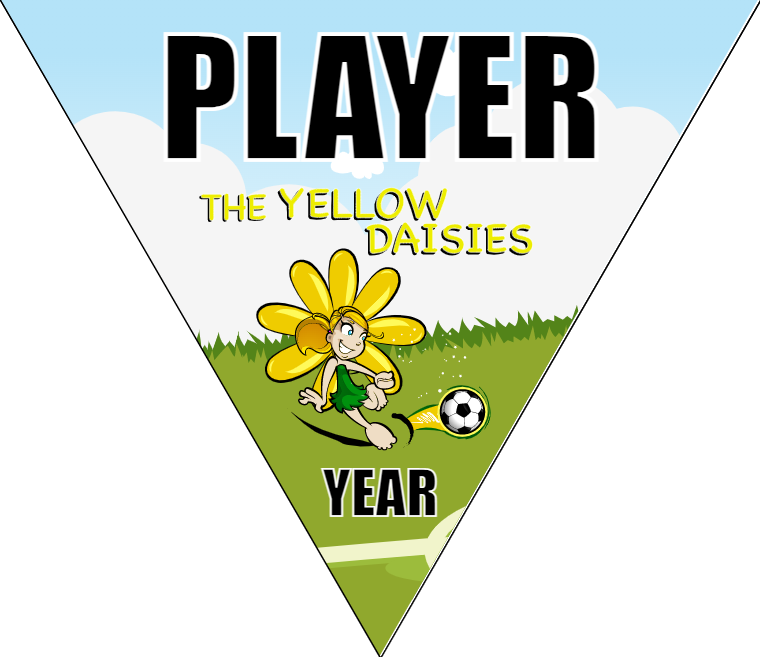 The Yellow Daisies - Triangle Soccer Banners