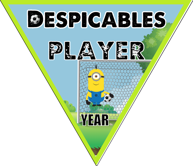 Despicables - Triangle Soccer Banners
