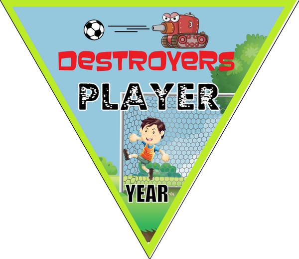 Destroyers - Triangle Soccer Banners
